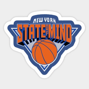 New York Knicks State of Mind Sticker